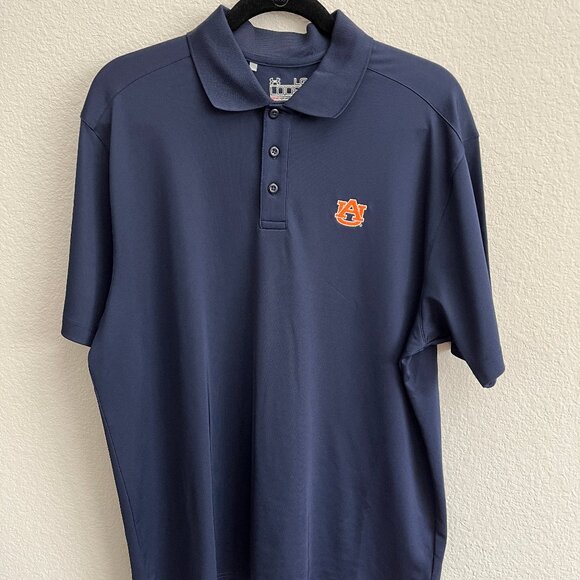 Under Armour Other - EUC  Under Armour Auburn Tigers Large Men’s Polo Navy L